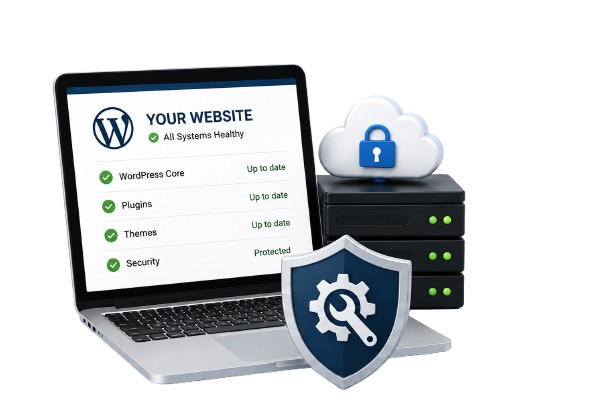 WordPress website maintenance and security